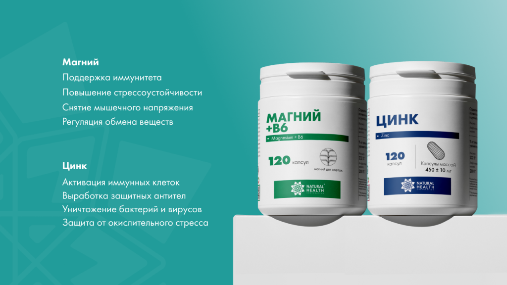 Магний и цинк: можно ли принимать вместе, и как это делать правильно
